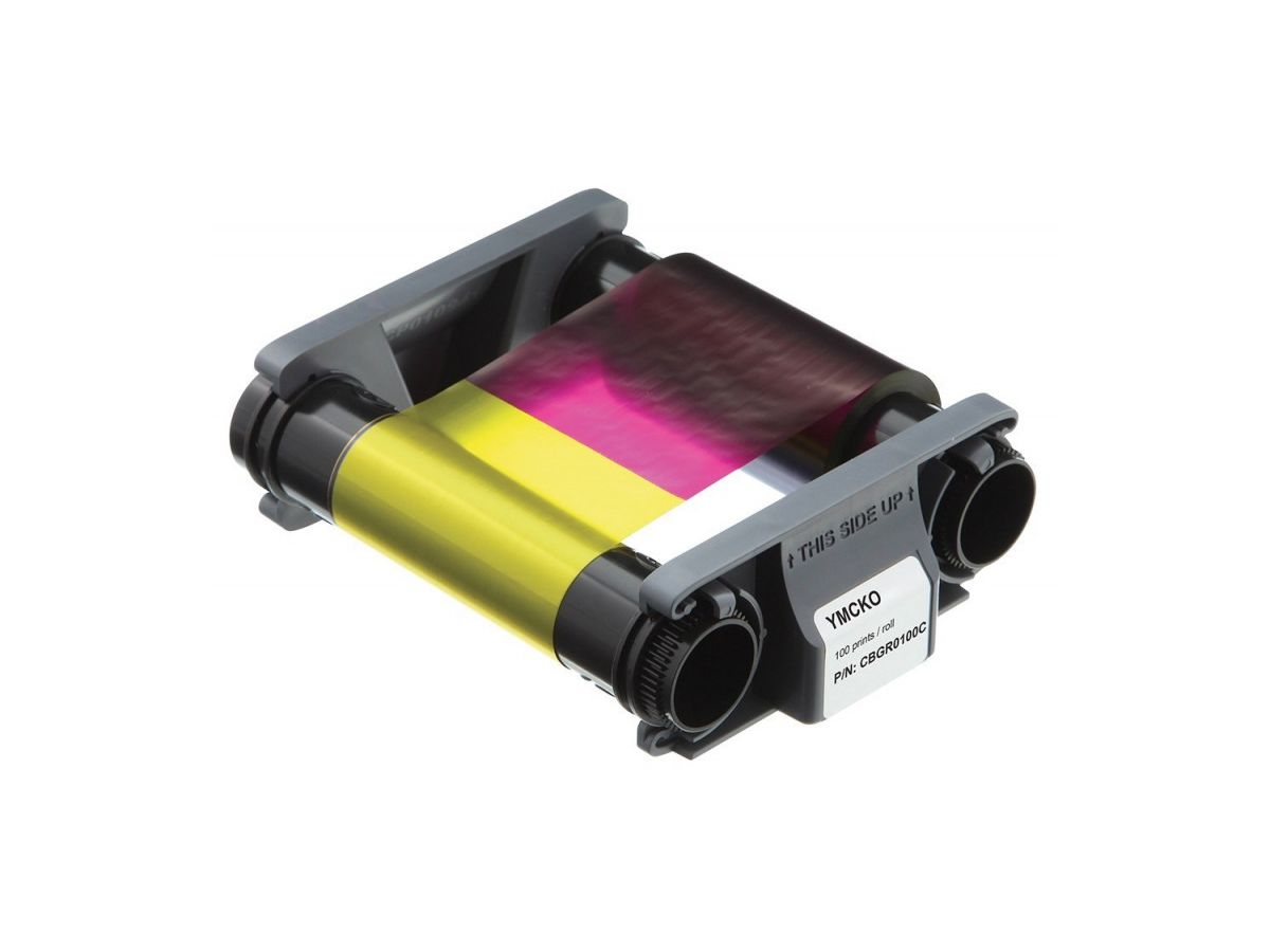 EVOLIS Ruban YMCKO CBGR0100C Badgy 100/200 (3661572000248)
