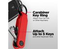KEYSMART Loop Key Holder KS044-RED Red (0810024058525)