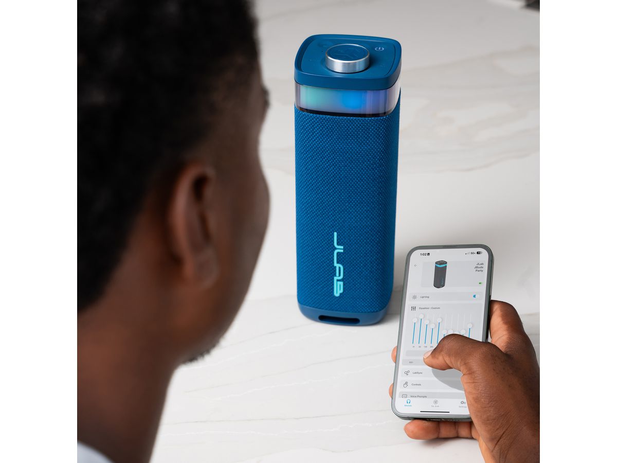 JLAB JBuds Partyportable Speaker IEUSBJBUDSRNVY62 Wireless, Navy (0810119074232)