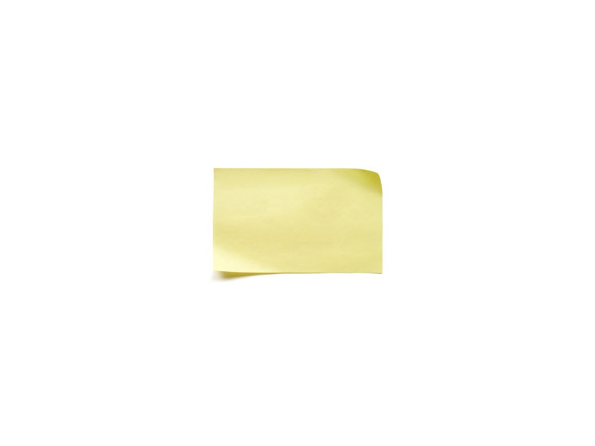 POST-IT Bloc 76x127mm 6830CYW10 jaune/100 feuilles (3134375014168)