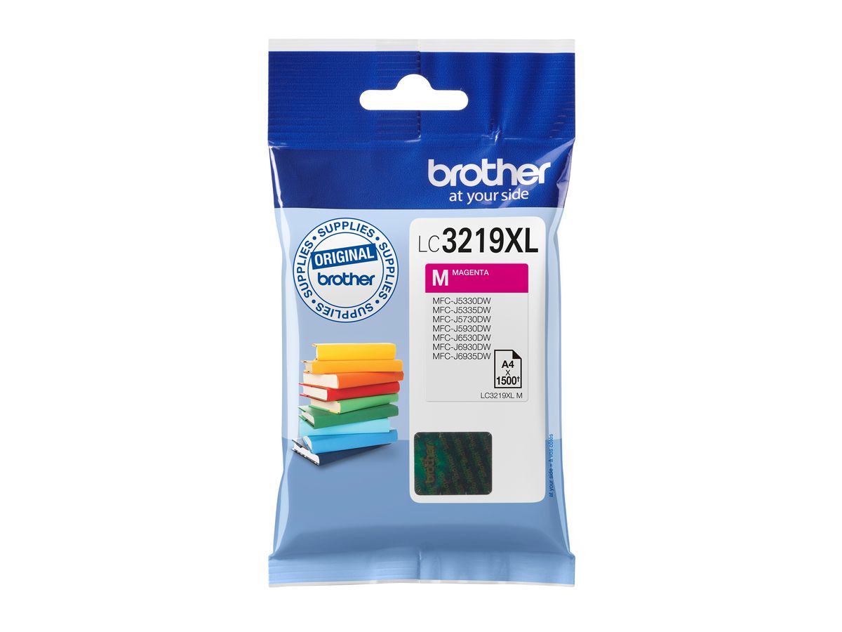 BROTHER Tintenpatrone XL magenta LC-3219M MFC-J6530DW 1500 Seiten (4977766762205)