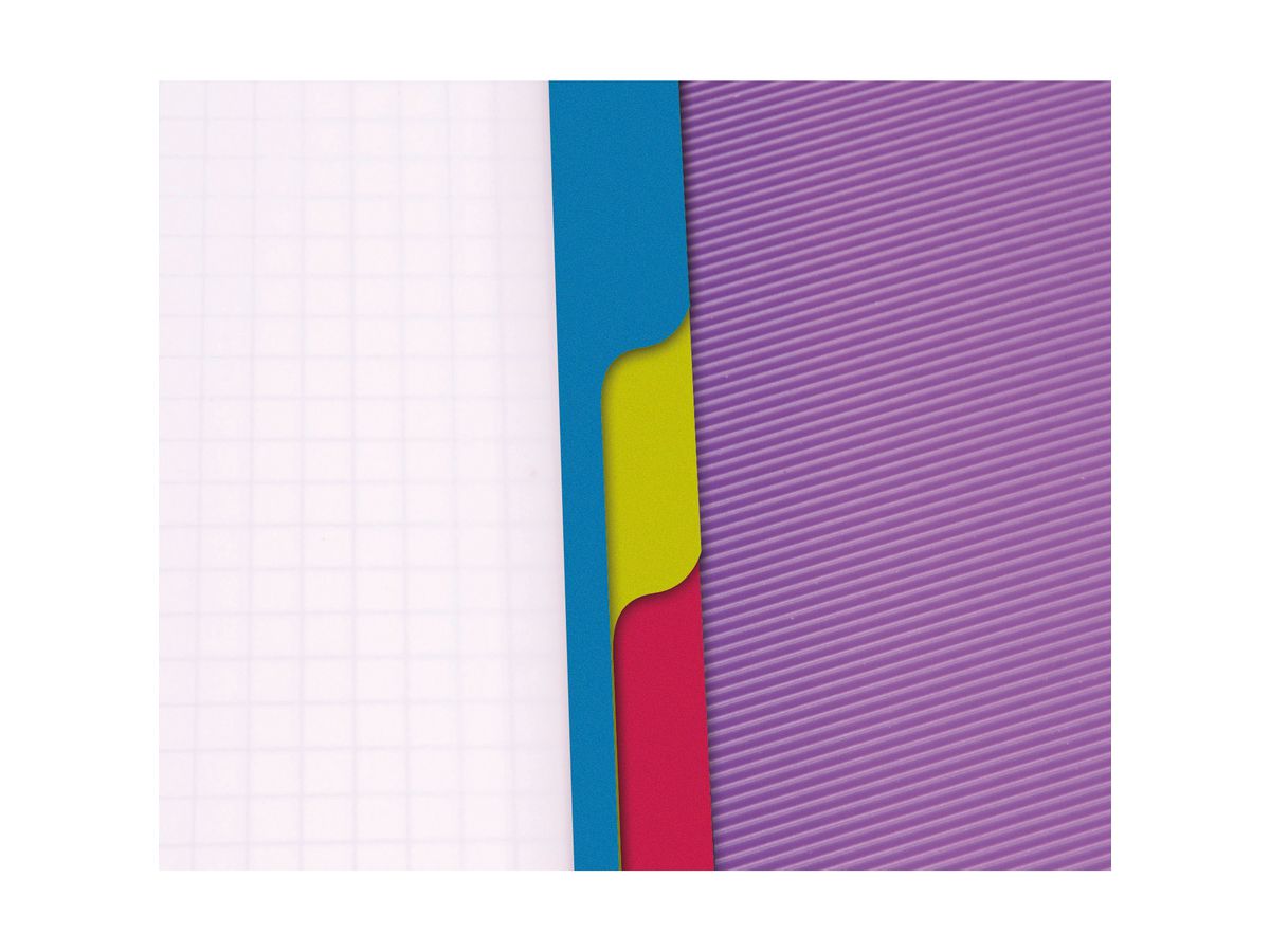 CLAIREFONTAINE LINICOLOR Heft A4+ 329155 5mm 120 Blatt (3329683291558)