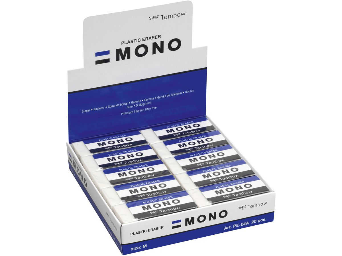 TOMBOW Gomme MONO M 19g PE-04A ()