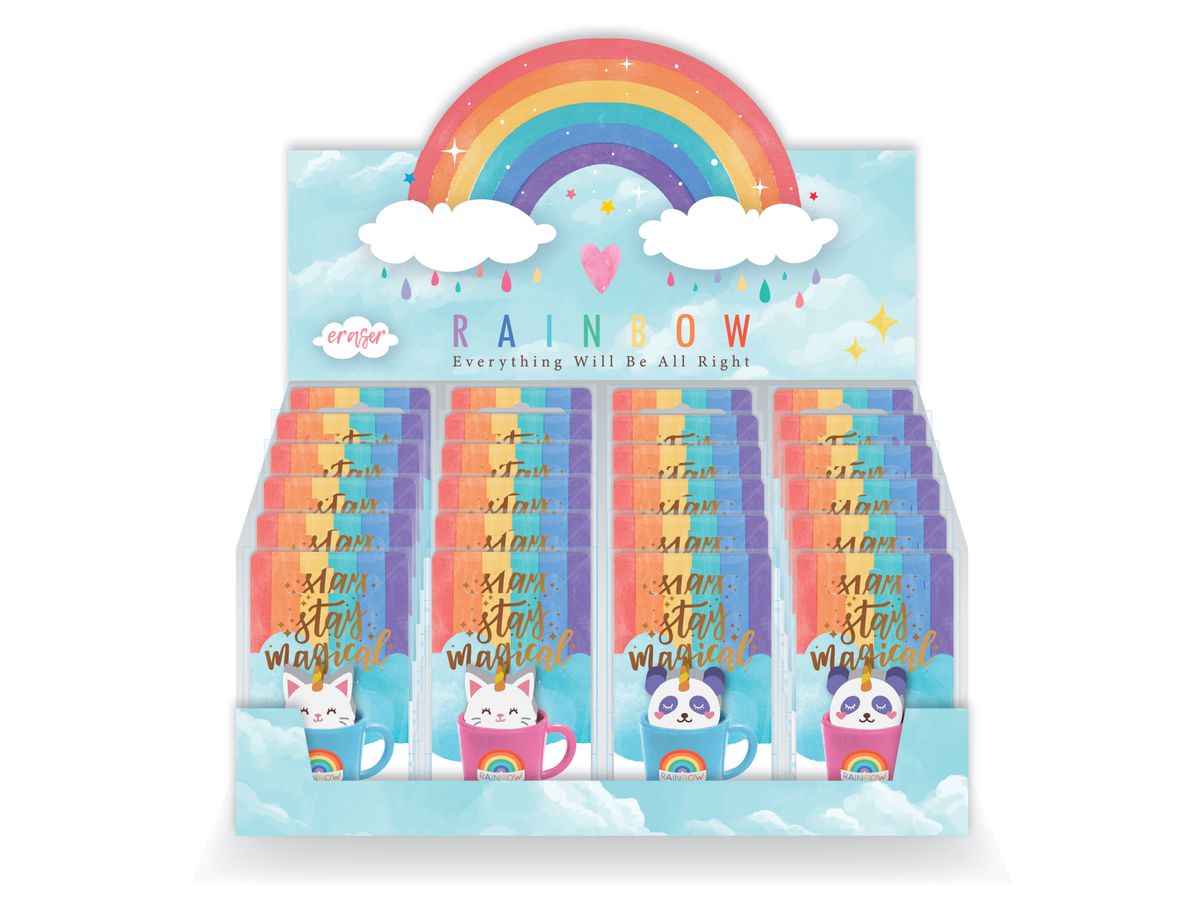 ROOST Gomma animali in tazza 4555 assortiti (7612532056948)