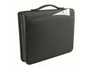 RIDOIDE Portadocumenti 310x380x60mm 750 30 con zip, incl. blocco A4 nero (4003273261556)