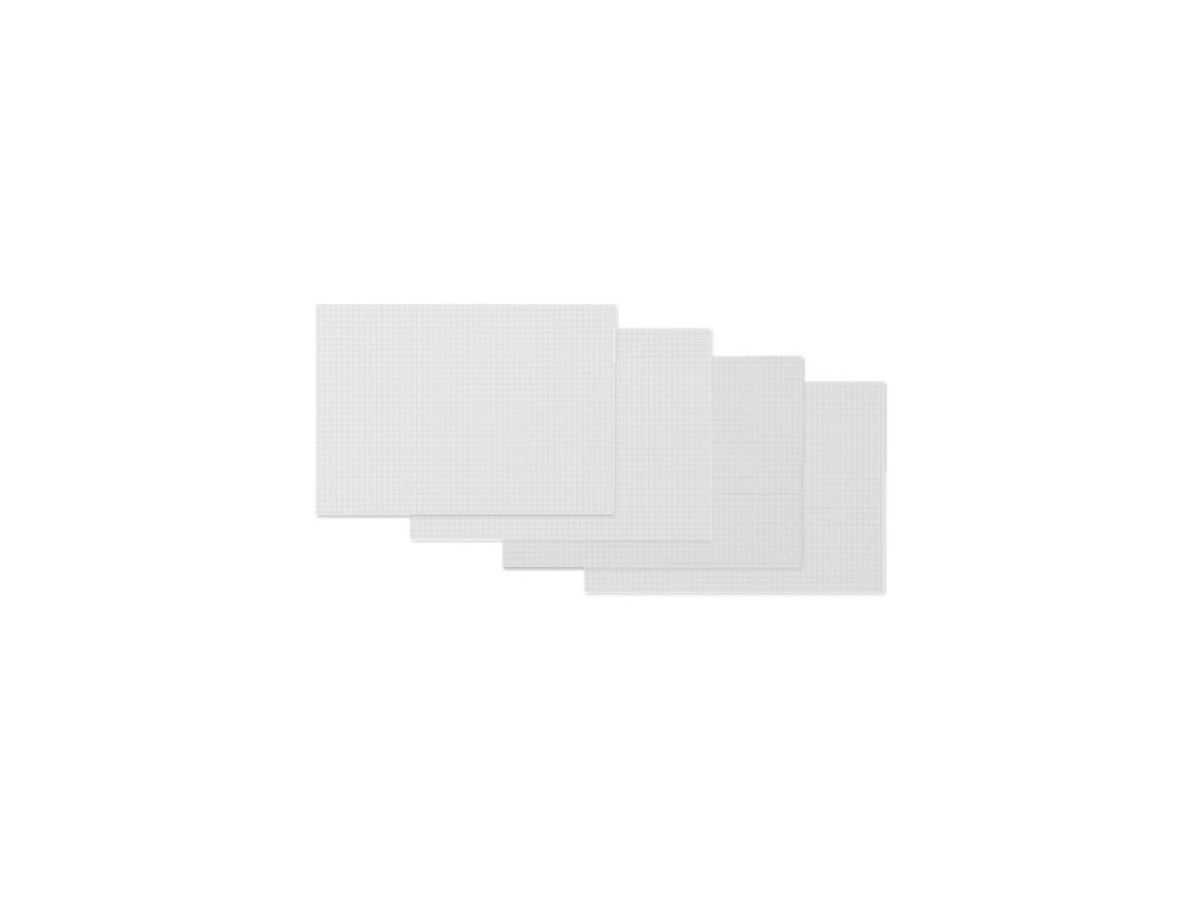 BIELLA Schede quadret. 4mm A7 23070400U bianco 100 pzi. (7611365214815)