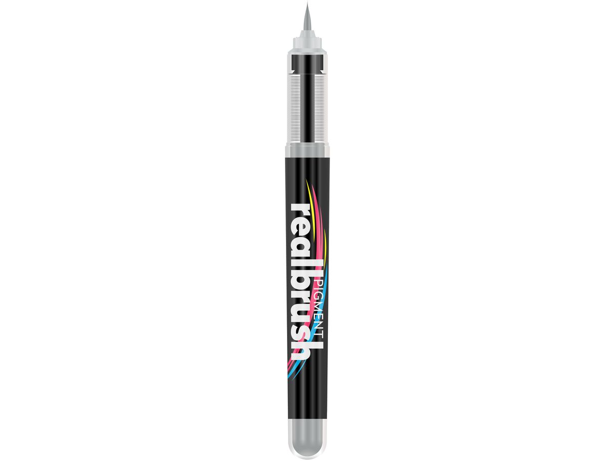 KARIN Real Brush Pen 0.4mm 33Z427 Pigment, grigio freddo 1 (5904446032333)