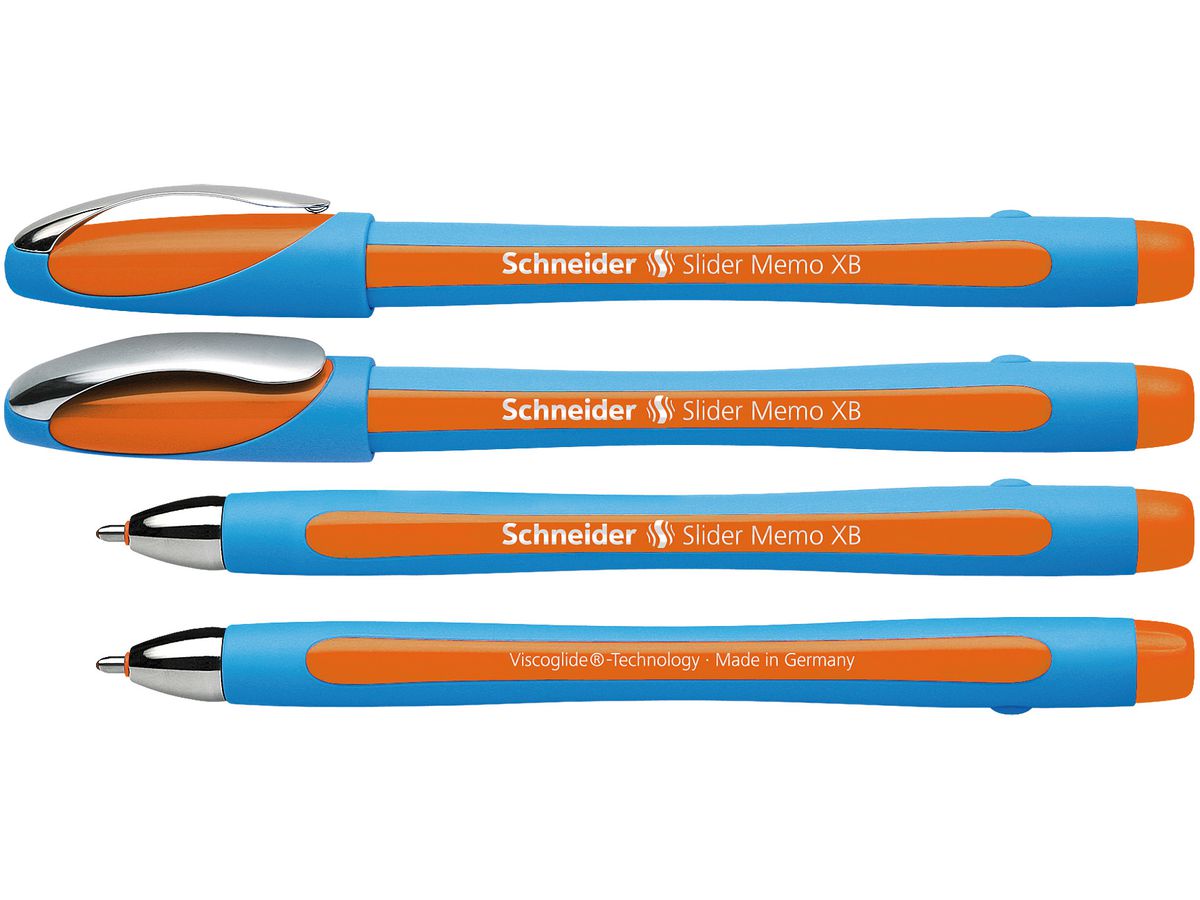 SCHNEIDER Kugelschr.Slider Memo XB 0.7mm 150206 orange (4004675065186)