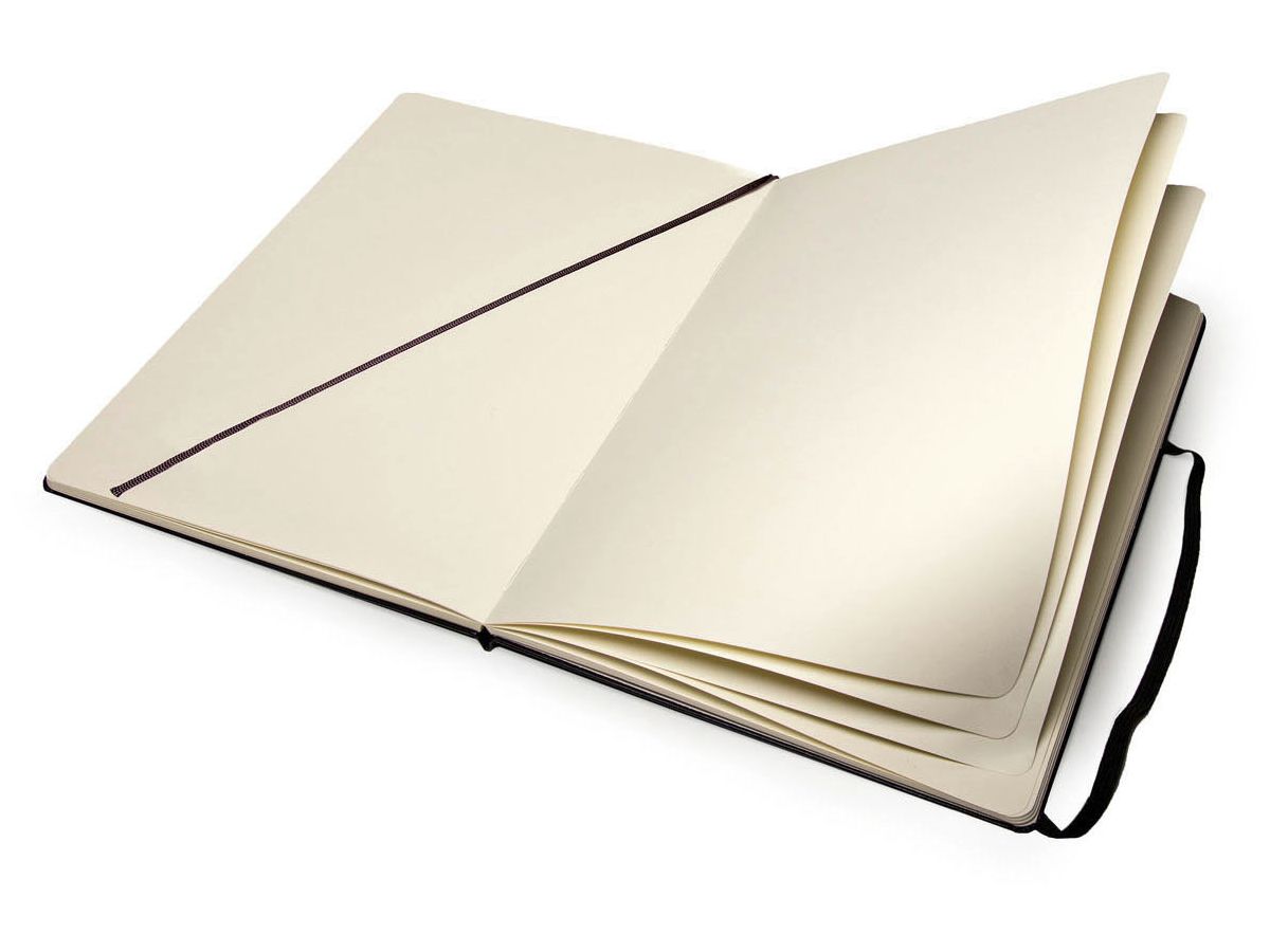 MOLESKINE Sketchblock A4 193-9 nero (9788862931939)