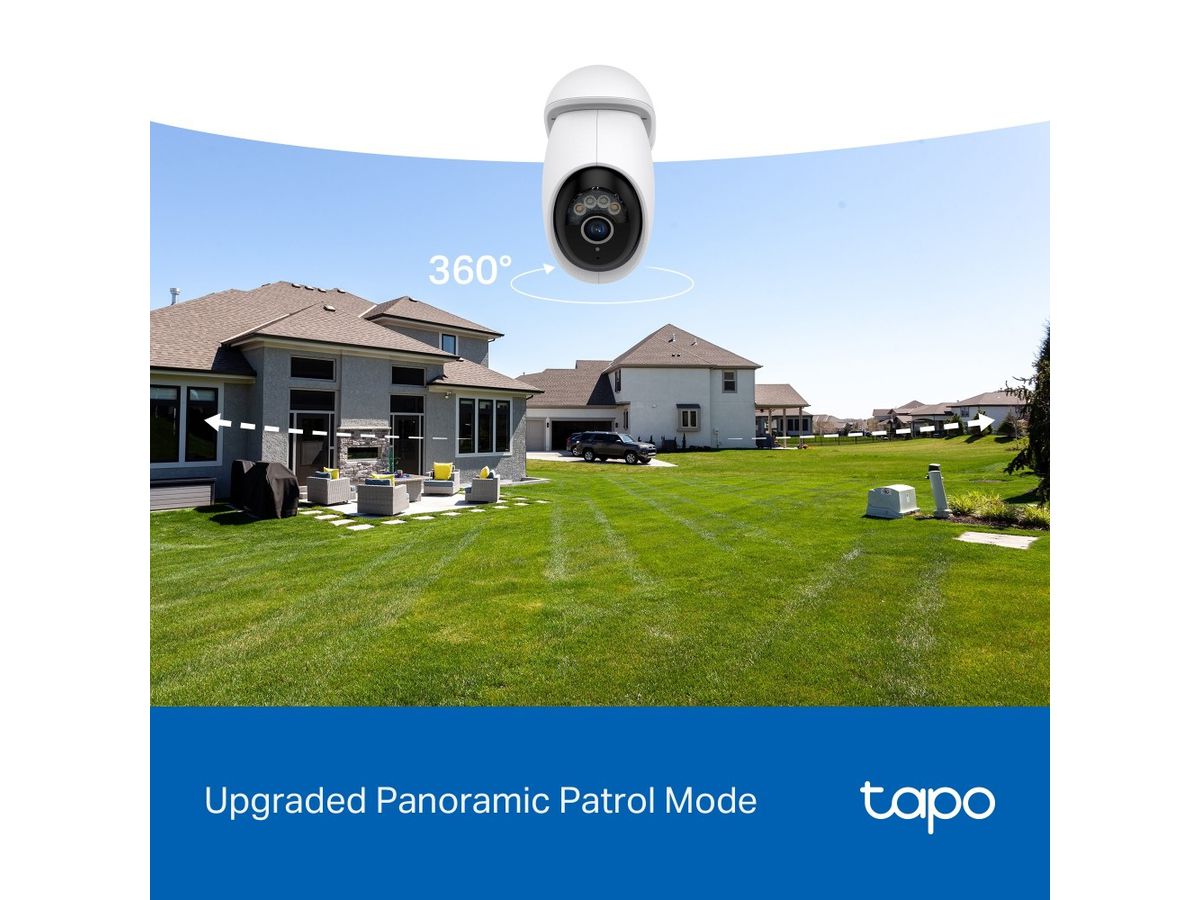TP-LINK Outdoor Pan/Tilt Security Cam Tapo C560WS 4K, Smart AI (1210002602693)