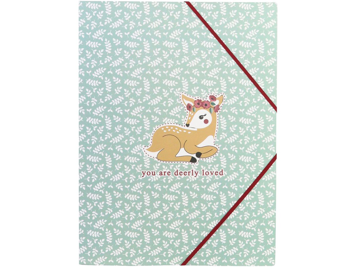 ANCOR Gummibandmappe A4 111255 Sweet friends (5604730111255)