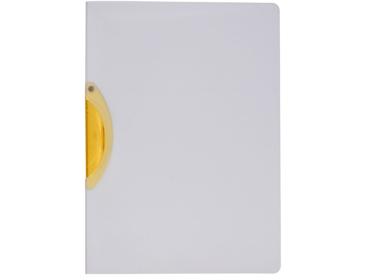 KOLMA Klemmhefter Easy Plus A4 11.012.11 gelb, 30 Blatt, Kolmaflex (7611967112007)