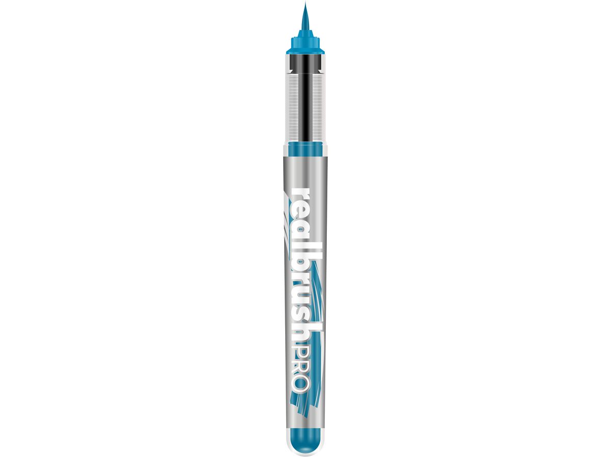 KARIN Real Brush Pen Pro 0.4mm 31Z207 cyan (5904446030766)