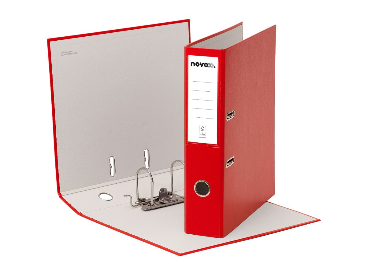 NOVOOO Pro Classeur 7cm 10349745NO1U rouge A4 10 pièces (9010729081212)