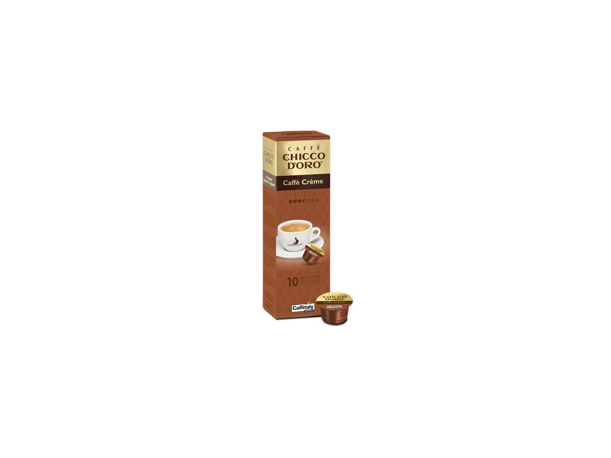 CHICCO D'ORO Caffè Caffitaly 801997 Caffè Crème 10 pezzi (7610899801997)