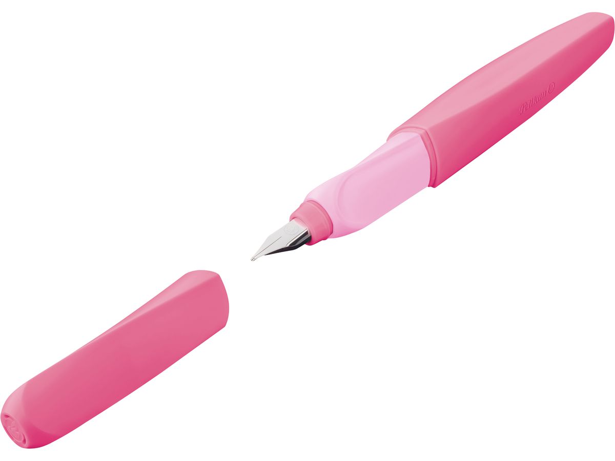 PELIKAN Stylo Plume Twist F 826495 berry pink (4012700826497)