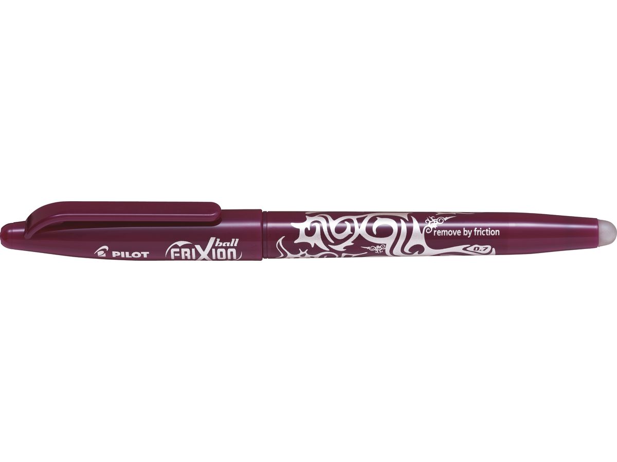 PILOT FriXion Ball 0.7mm BL-FR7-WR bordeaux,recharg., corrigable (4902505580284)