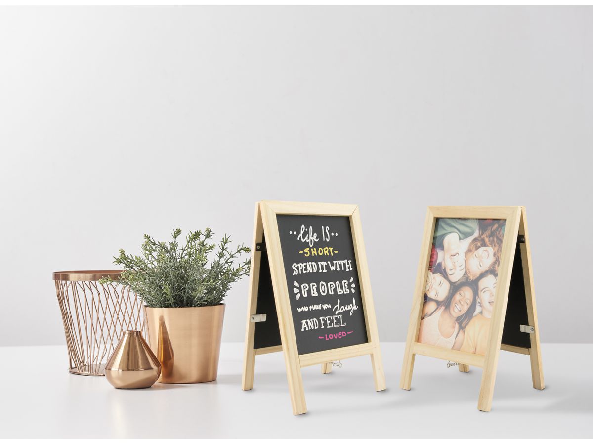 SECURIT Kreidetafel MINI SBS-B-MNI Naturholz 25x15.2x2cm (8719075281826)