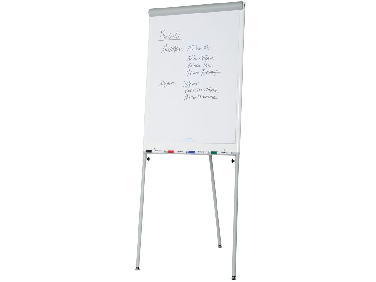 BEREC Flipchart TOP 434.102 grau 74x100cm (7640106621643)