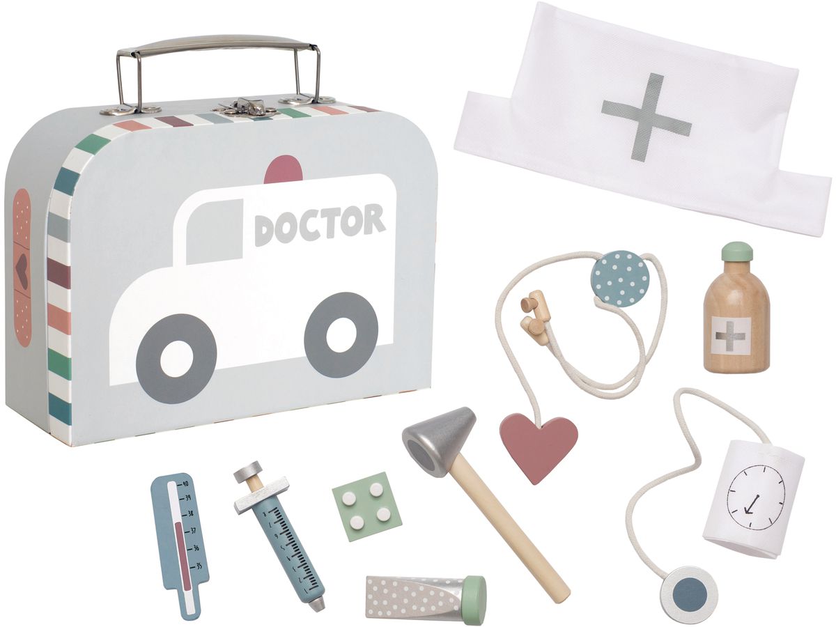 JABADABADO Doctor`s case silver W7172 19x13cm (7332599071721)