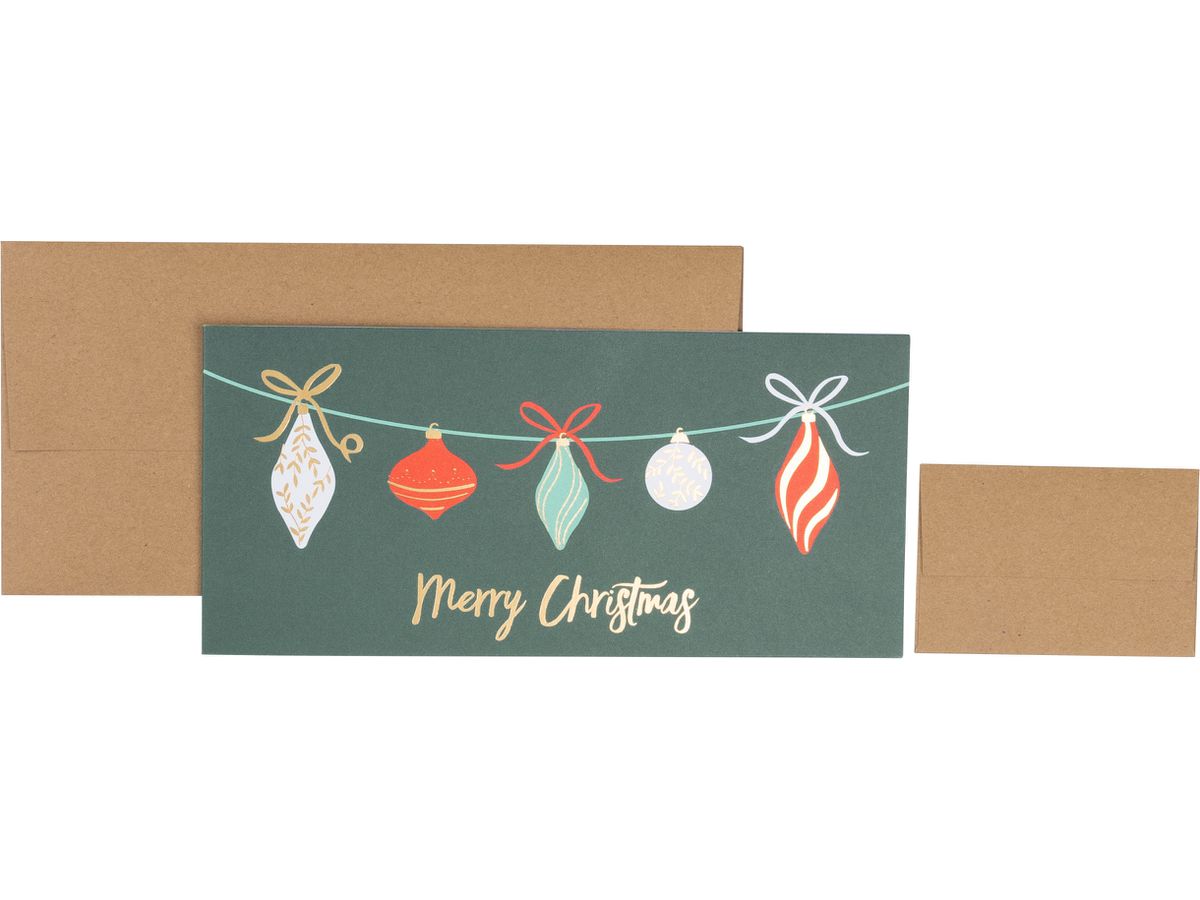 STEWO Geschenkkarte Lorena 2581525347 dunkelgrün 23x11cm (7630050875155)