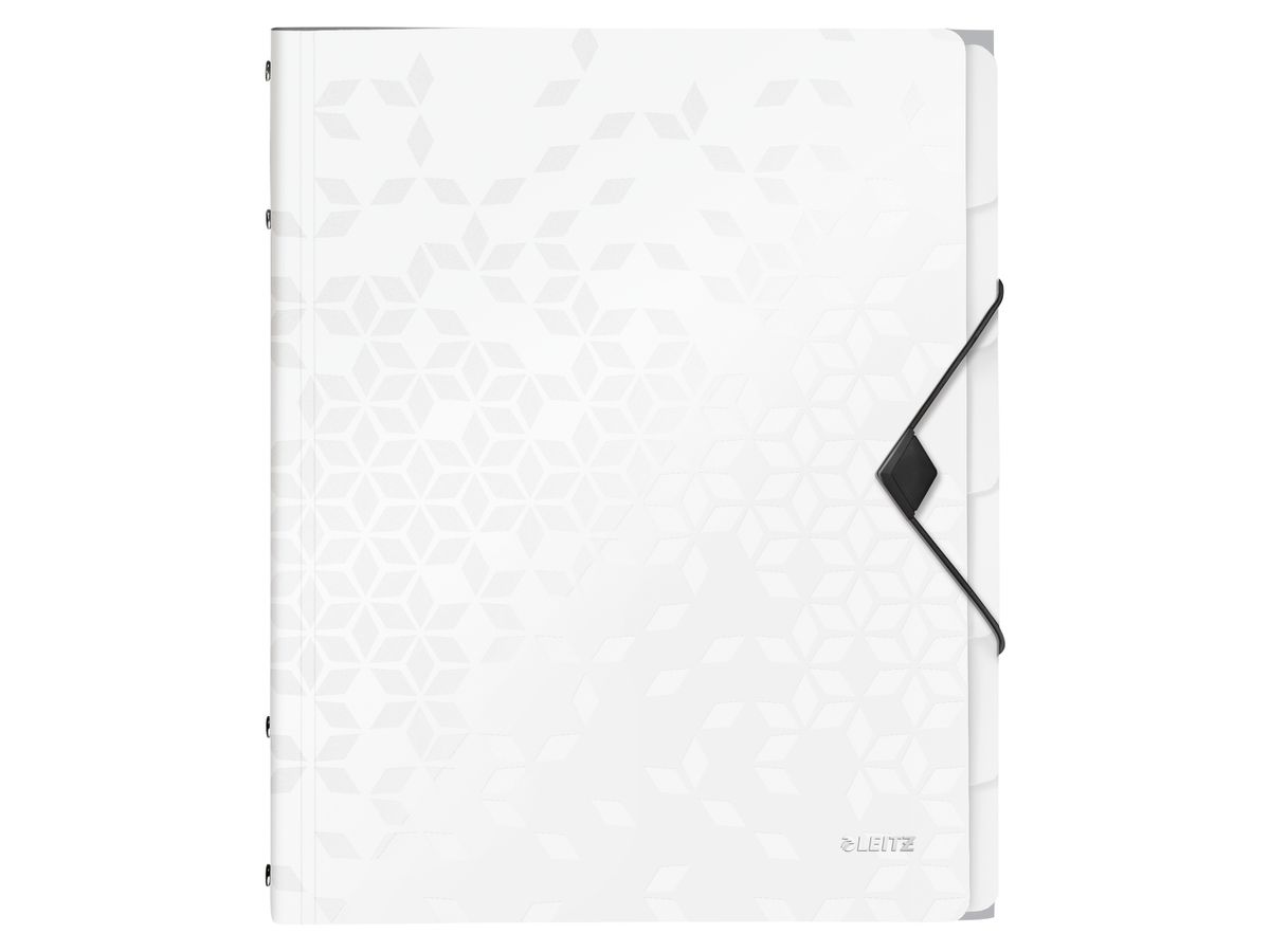 LEITZ Dossier archivio WOW PP A4 4633-00-01 bianco 6 scomp. (4002432121229)