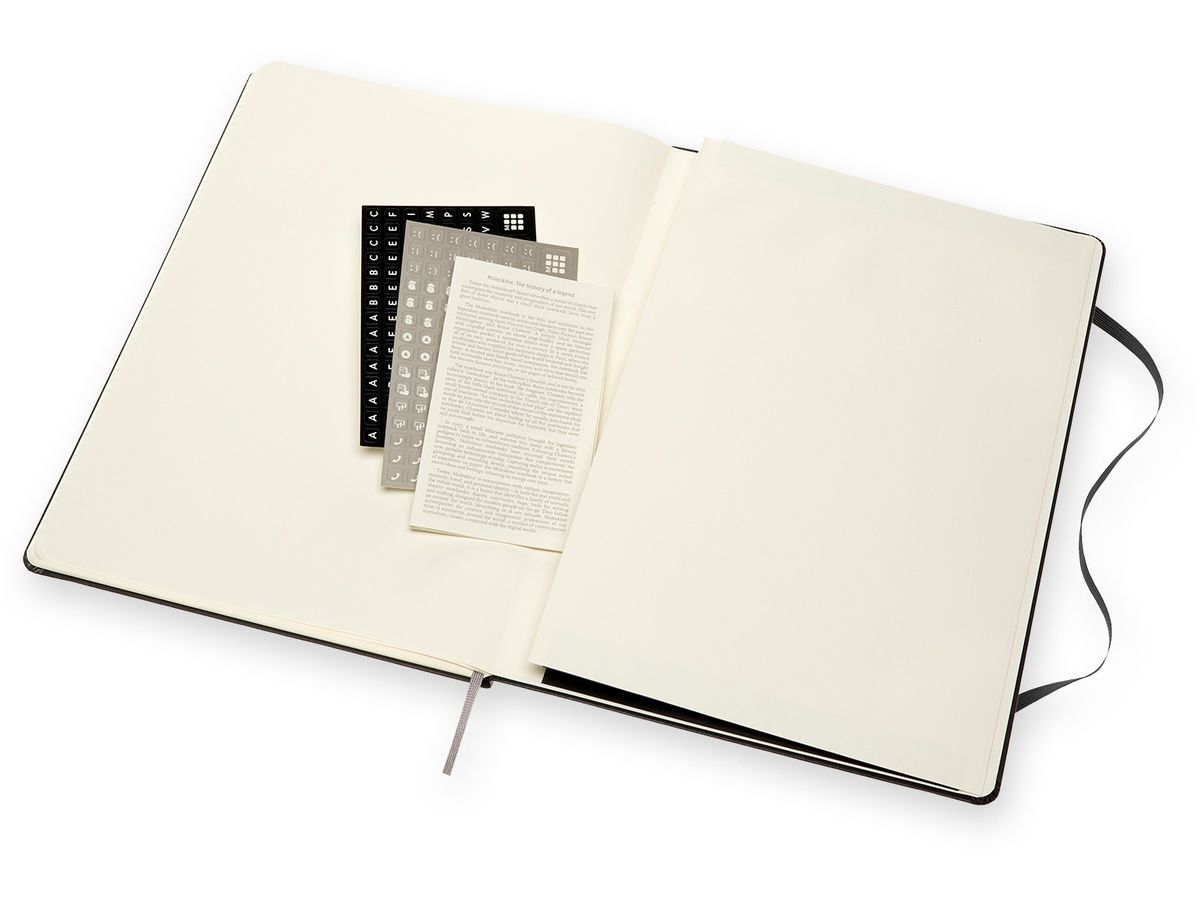 MOLESKINE Carnet Prof. HC A4 602589 noir, 192 pages (8053853602589)