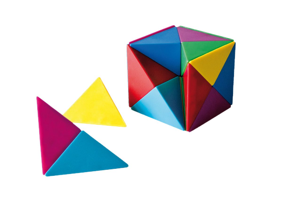 TRENDFORM Aimants TANGRAM CUBE TM0100 24 pcs. (7640145468070)