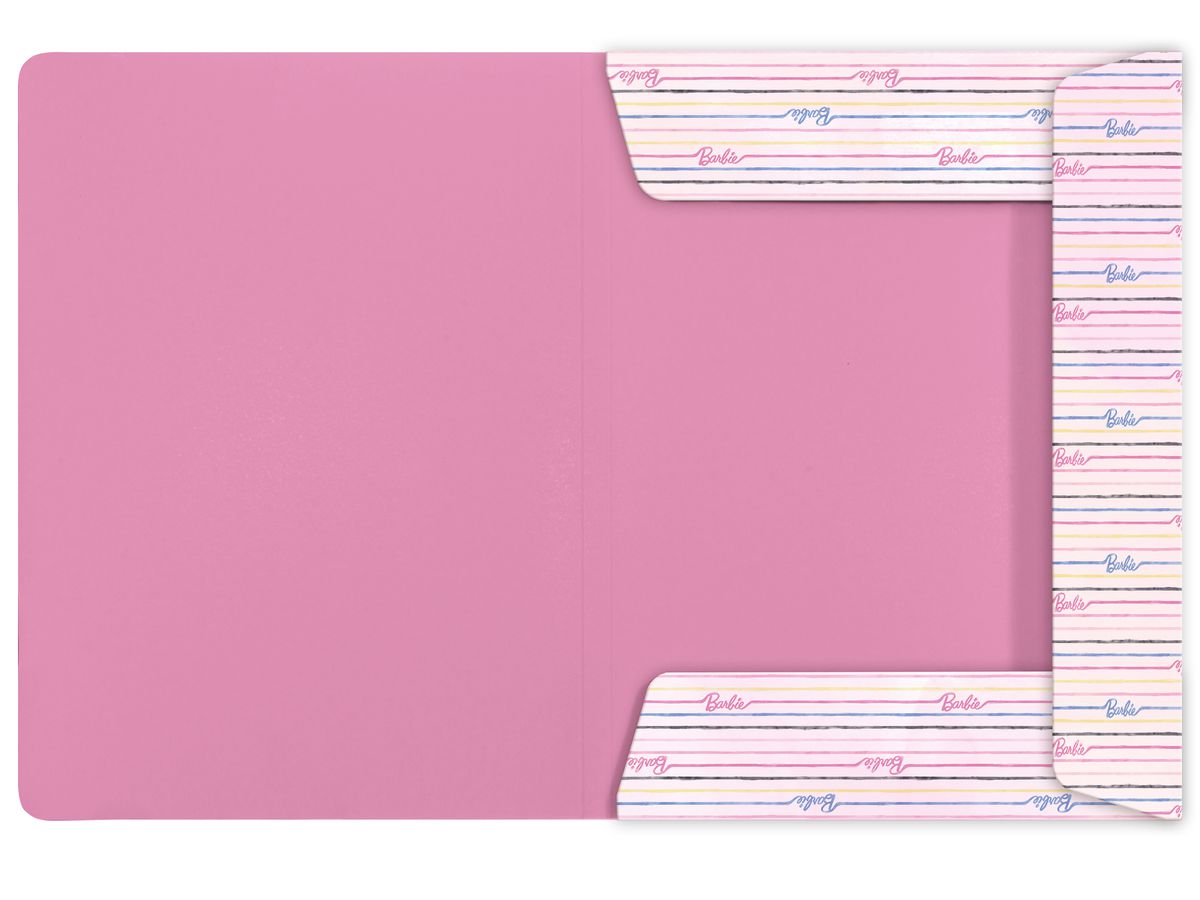 ONLINE Cartella alastici A3 18123/6 Barbie, assortiti (4014421181237)