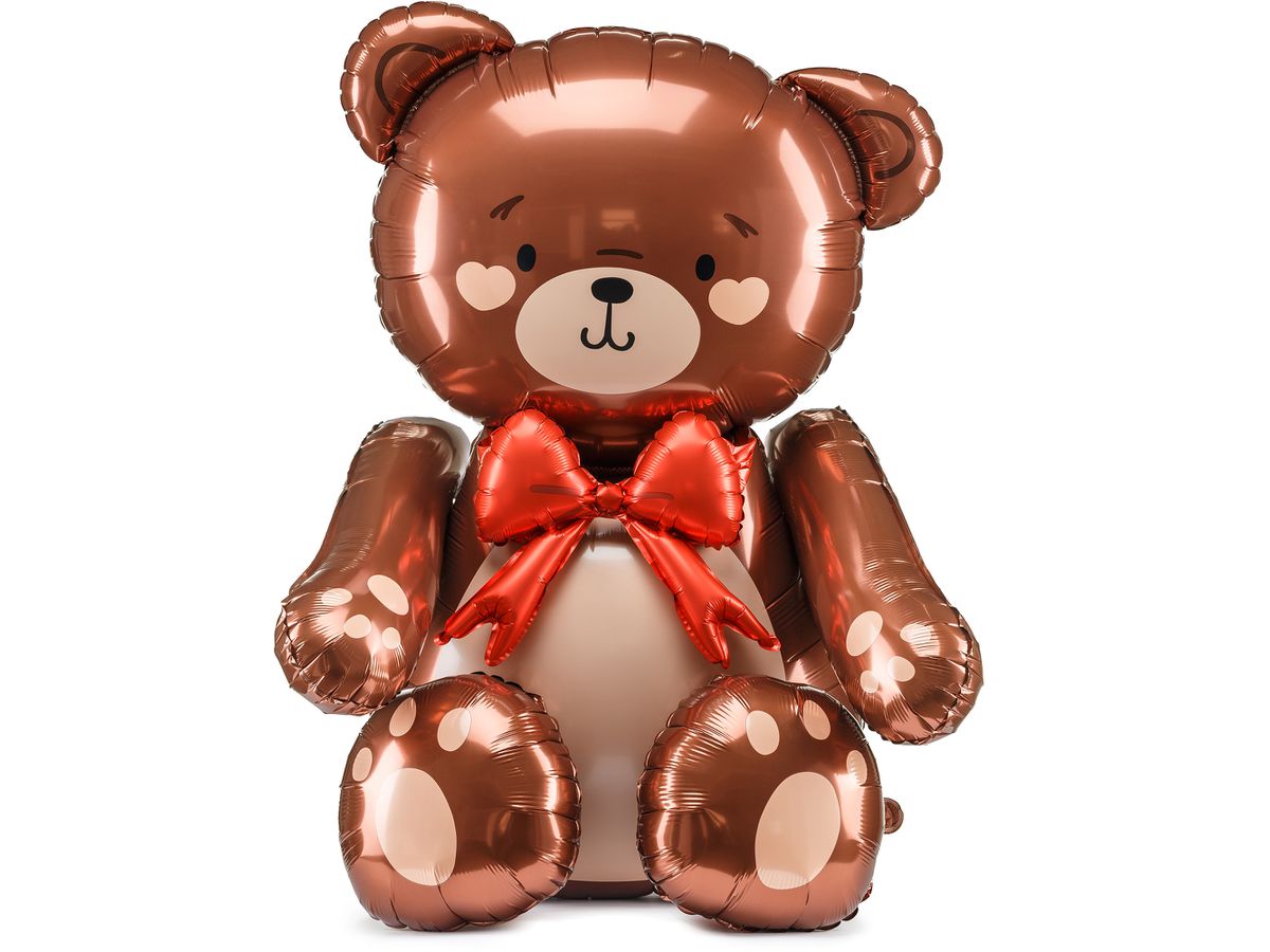 PARTYDECO Palloncino in foil 84cm FB262 Orsacchiotto in piedi (5904555075368)