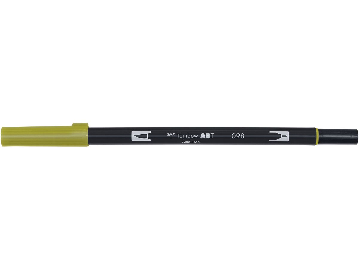 TOMBOW Dual Brush Pen ABT 098 avocado (4901991901221)
