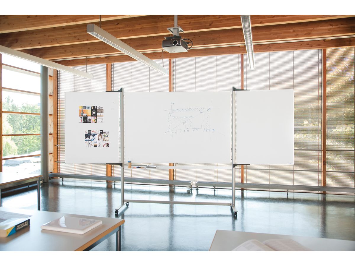 MAGNETOPLAN Ferroscript-Whiteboard 1242718 3-selezionale 1800x1200mm (4013695003610)