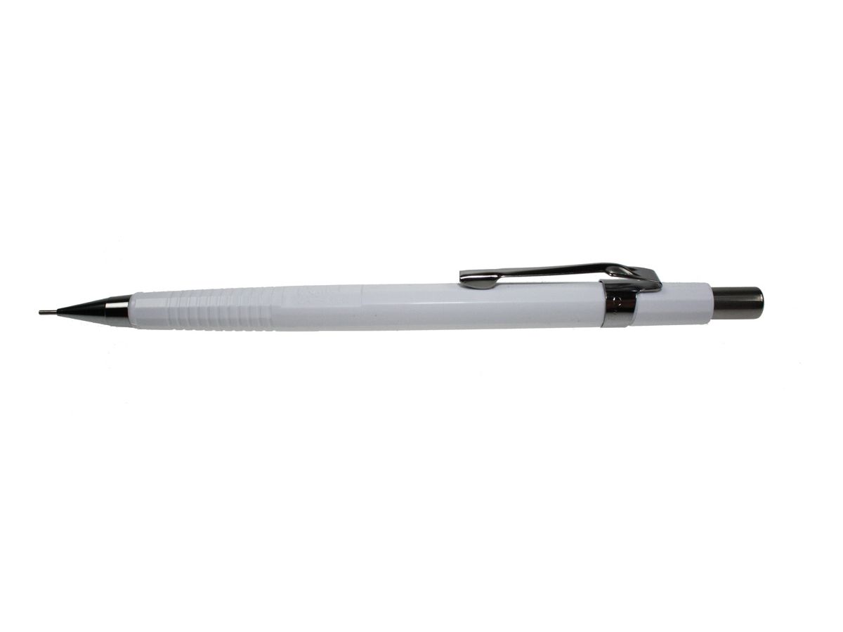 PENTEL Matita pressione 0.5mm P205-WX bianco con gomma cancellare (7610924040155)