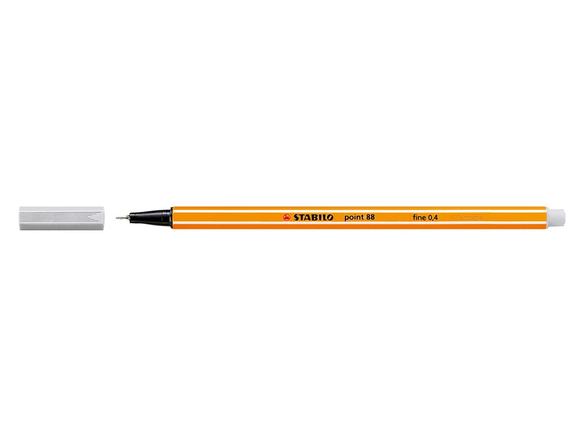 STABILO Fineliner Point 88 0.4mm 88/94 hellgrau (4006381333979)