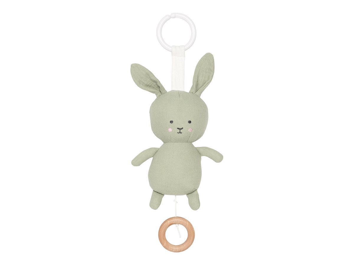 JABADABADO Coniglio musicale mobile 24cm K121 verde (7332599021214)