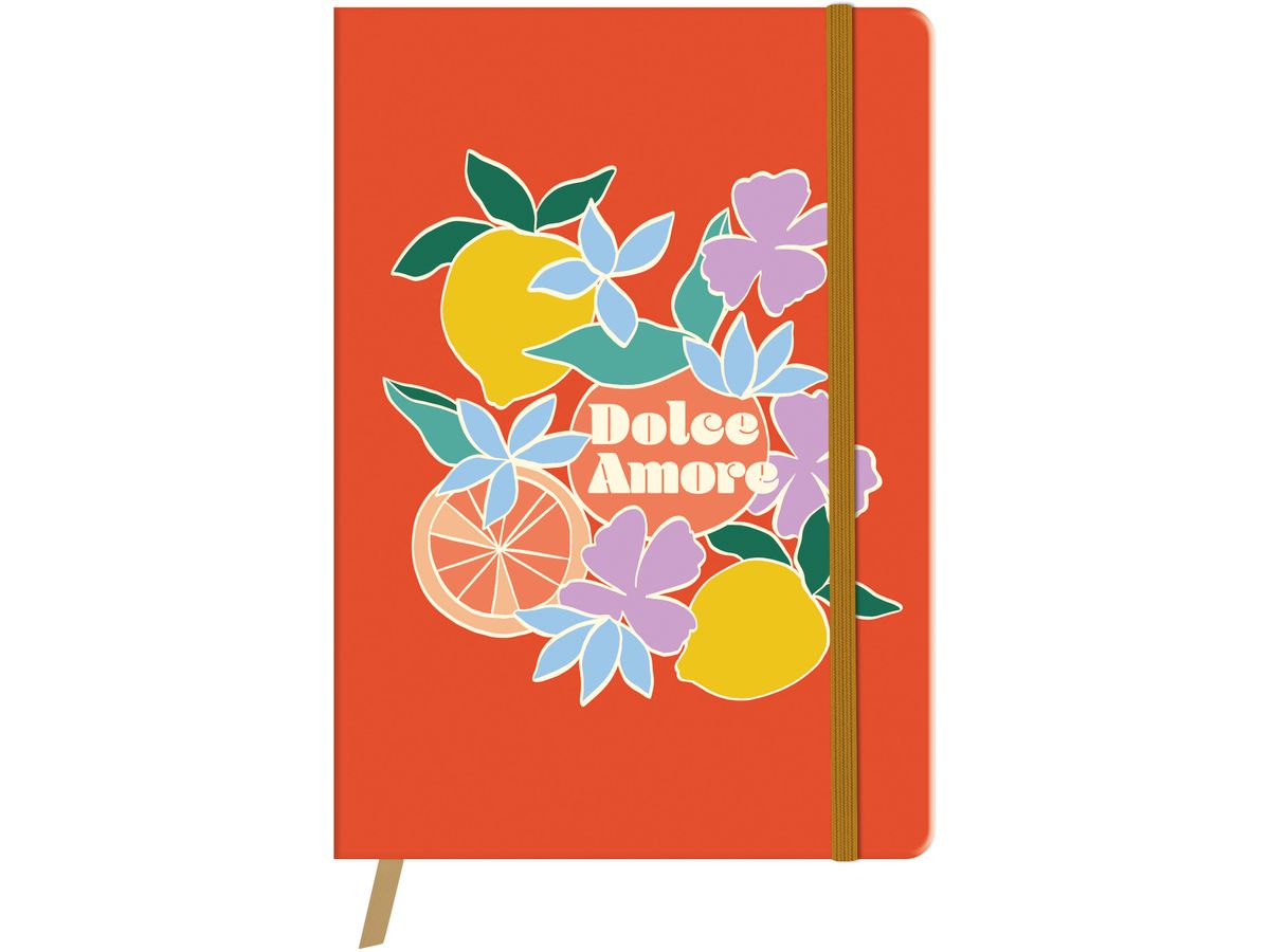 CLAIREFONTAINE Quaderno DolceAmore A5 116267C rugoso assortito 64 paginas (3329681162676)