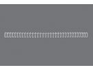 GBC Dorsini rilegafogli 8mm A4 RG810570 bianco, 34 anelli 100 pezzi (5019577190194)