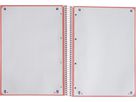 OXFORD Spiralbuch A4+ 400138324 liniert pastellrosa 80 Blatt (8412771035389)