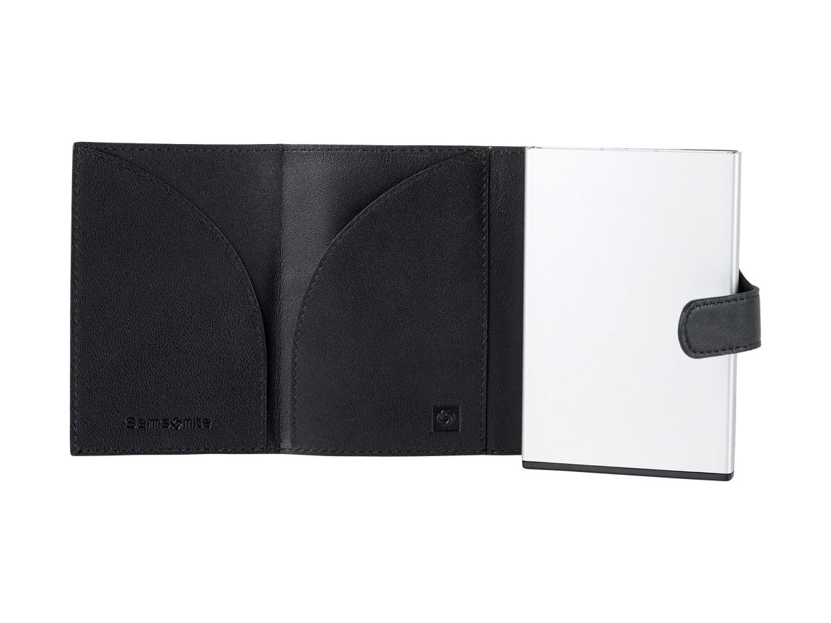 SAMSONITE Slide Up Wallet black 133890/1041 Alu Fit (5400520074843)