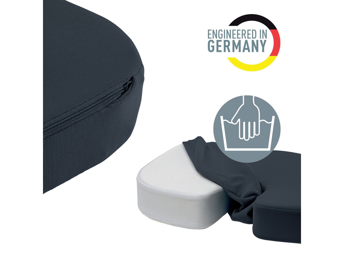 LEITZ Sitzkissen Cosy 5284-00-89 grau 1 Stück (4002432129577)