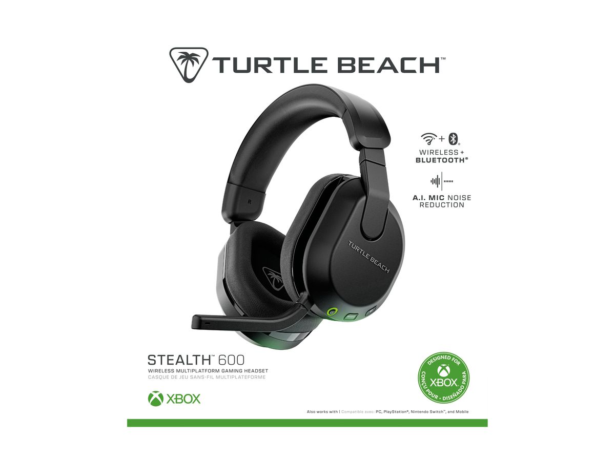 TURTLE BEACH Stealth 600 GEN3, Black TBS-2102-05 Wireless Headset for XB (0731855021024)