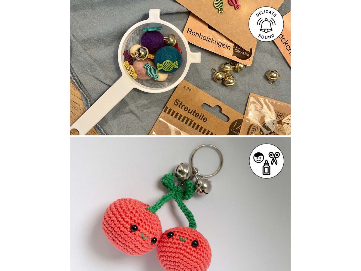 I AM CREATIVE Glöckchen 11mm 1521.11 gold, mit Öse 10 Stück (7613194208850)