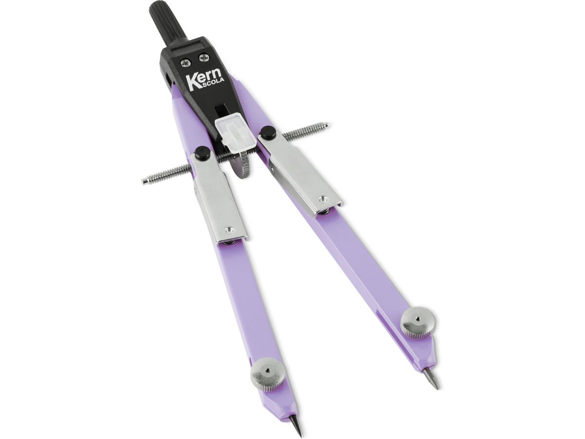 KERN Compas SCOLA 17.5cm 530 300mm, violet (7640160336064)
