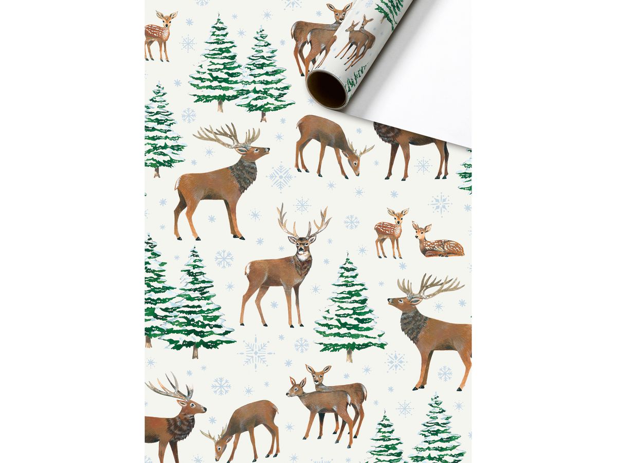 STEWO Geschenkpapier Cassian 2528512155 weiss 70x200cm (7630050891087)