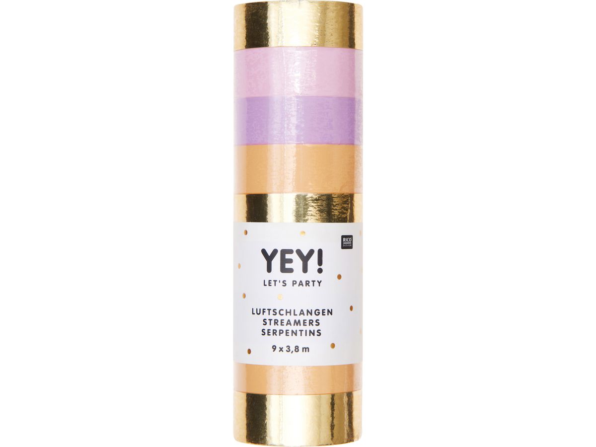 RICO DESIGN Festoni 3.8m 81004.02.44 Mix di colori lilla (4051271193089)