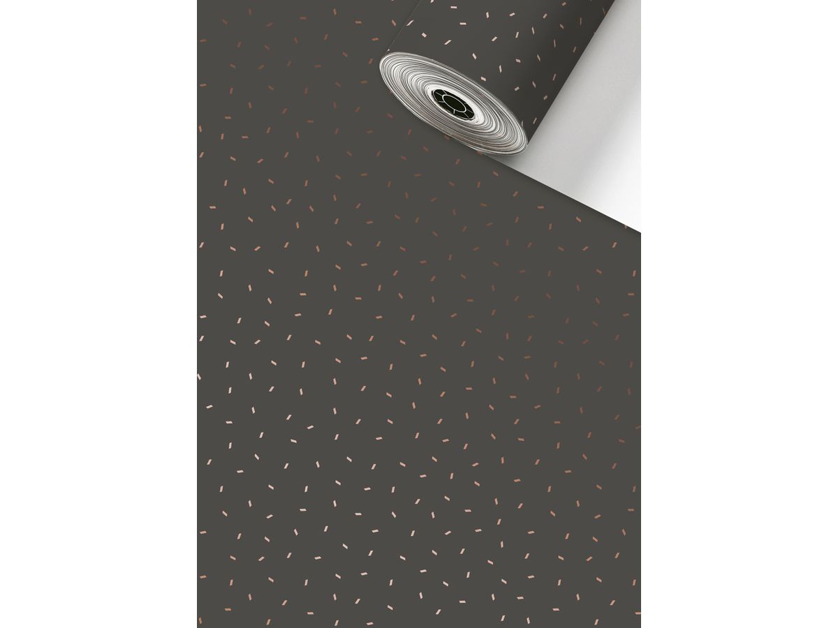 STEWO Geschenkpapier Care 2521600867 grau dunkel 0.3x100m (7630050858912)