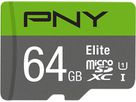 PNY micro-SDHC Elite 32GB P-SDU32GU185GW-GE UHS-I U1 & adapter (0751492593739)