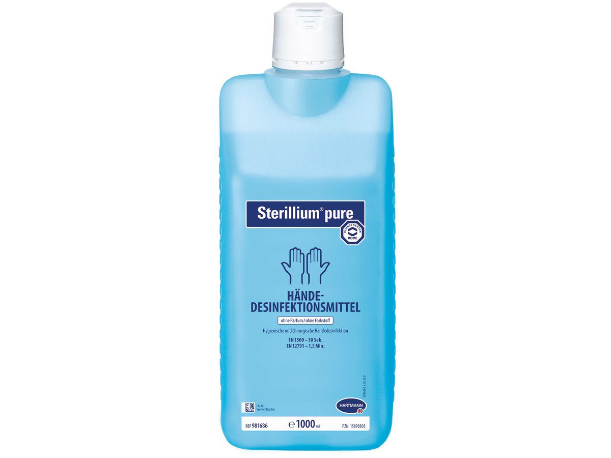 HARTMANN Sterillium CleanSafe pure 981783 1000 ml (4031678079537)