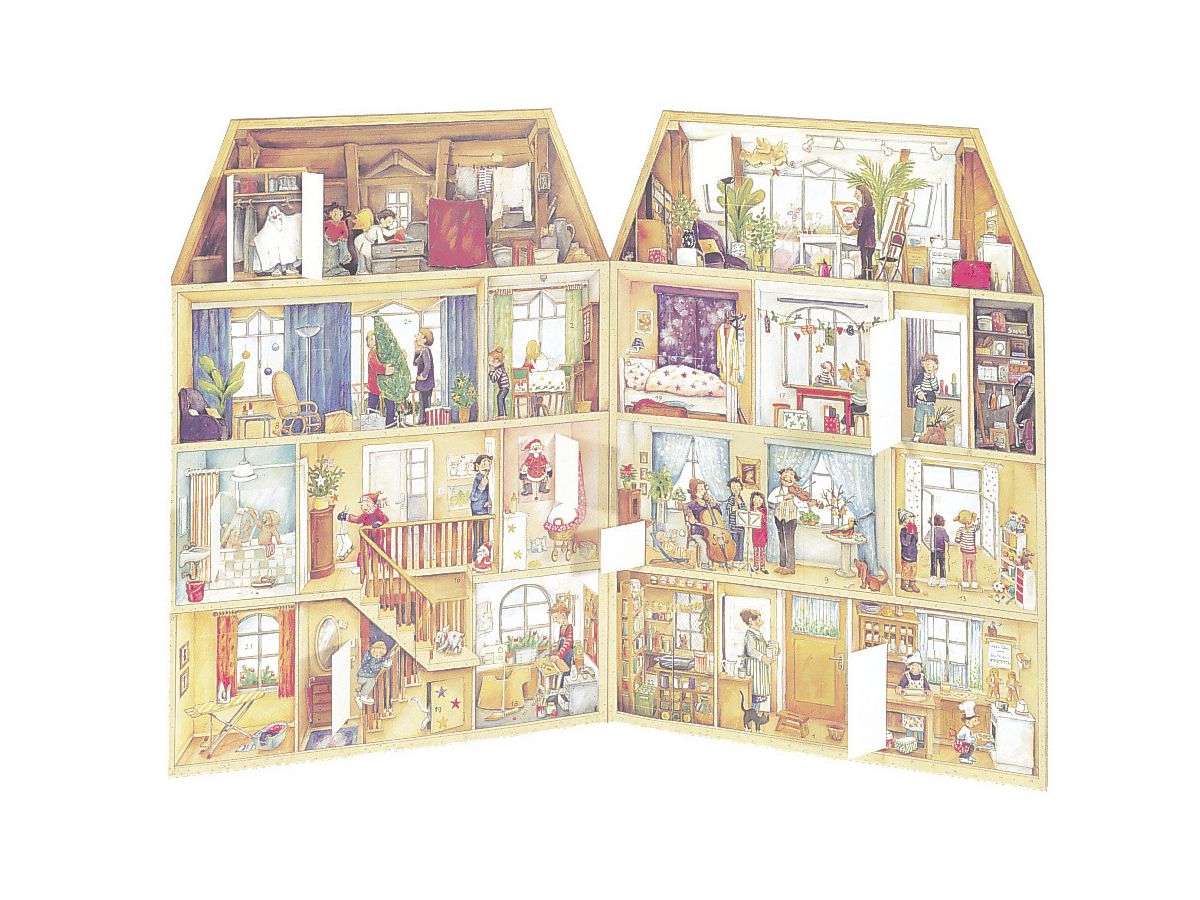 COPPENRATH calendrier mural 1010 Dans la maison de Noël (9783815710104)