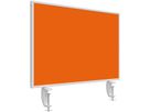 MAGNETOPLAN Tischtrennwand VarioPin 1108044 orange 800x500mm (4013695064529)